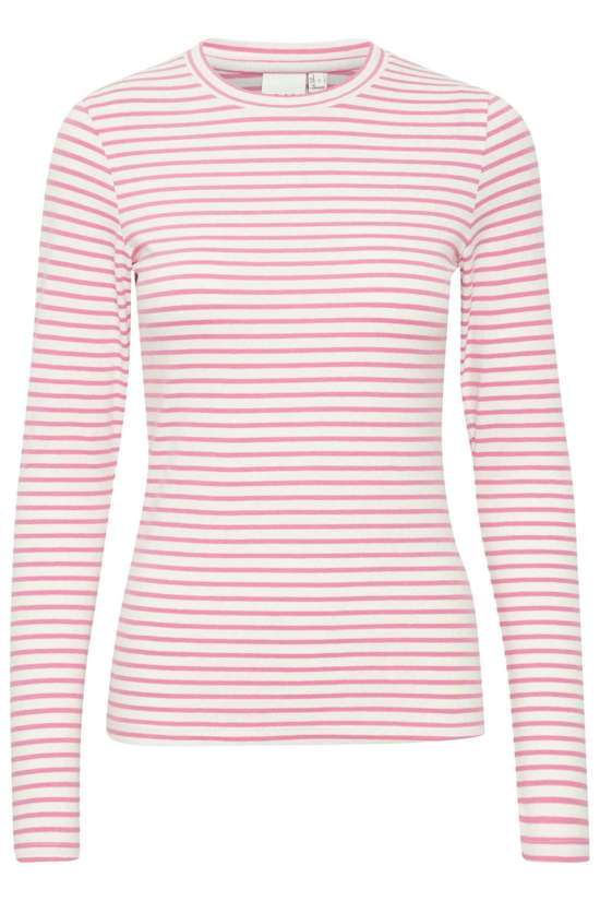 Cloud Dancer w. Pink Stripe