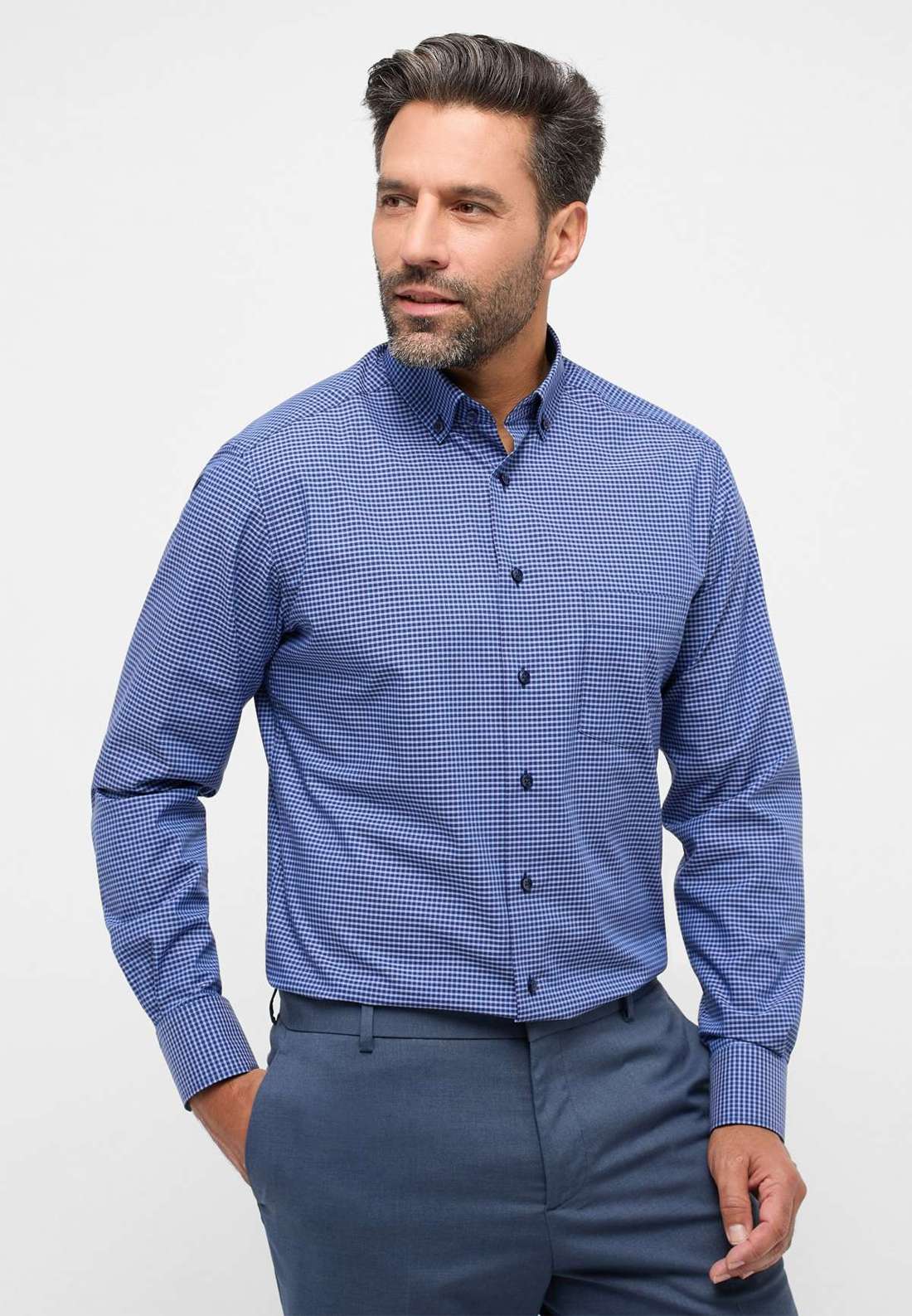 Рубашка с длинным рукавом MODERN FIT