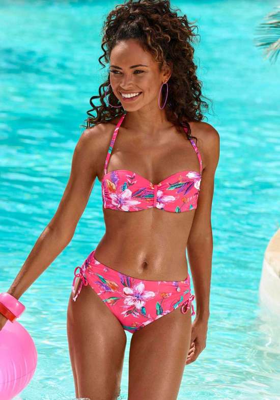 красный с рисунком