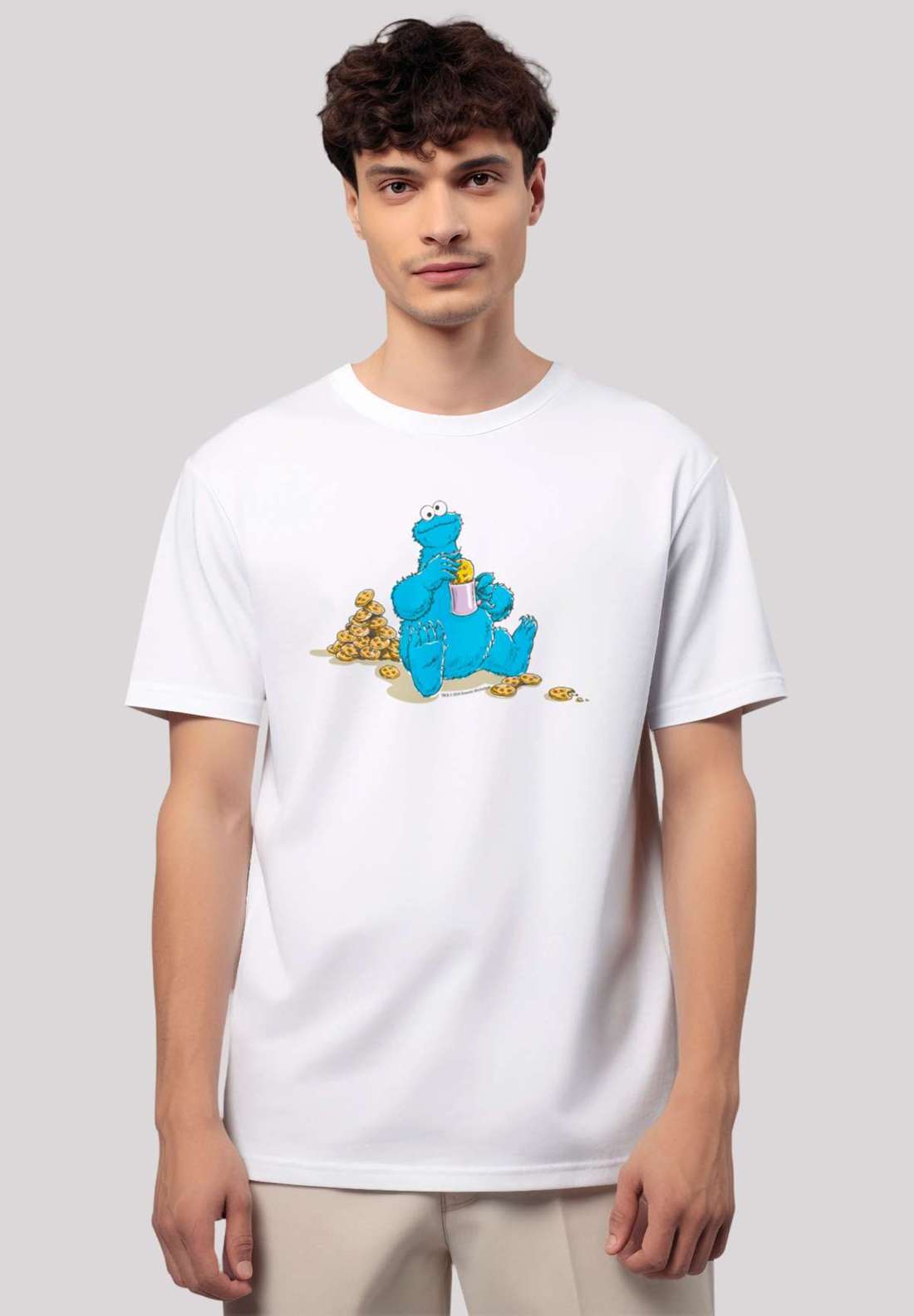 футболка Sesamstraße Cookie Monster Coockietime