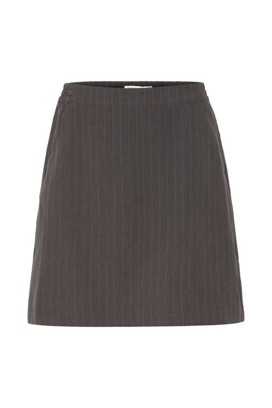 Dark Grey Mel. Pinstripe Mix