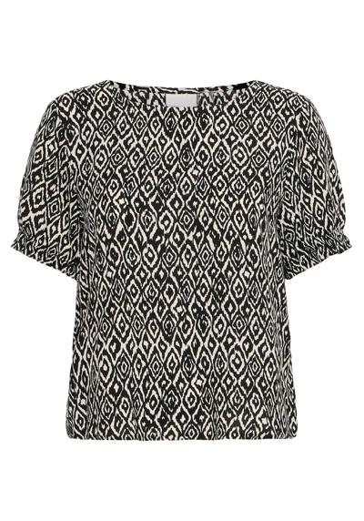 black ikat aop