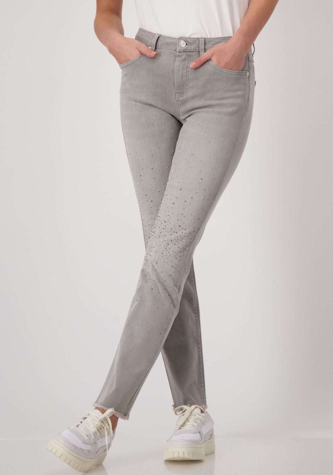 Тканевые брюки Hose Jeans Strass