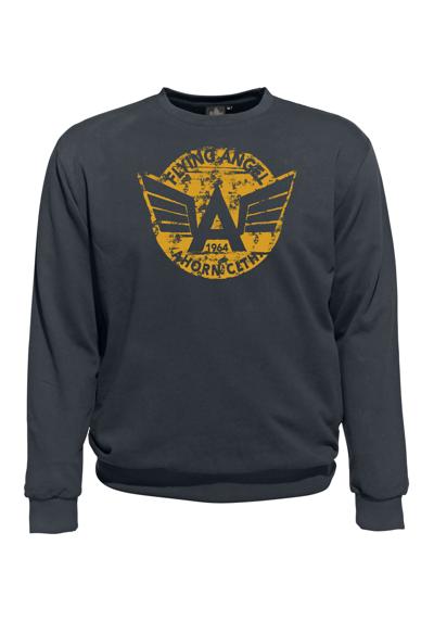 Толстовка с модным принтом FLYING ANGEL_SAFFRON YELLOW