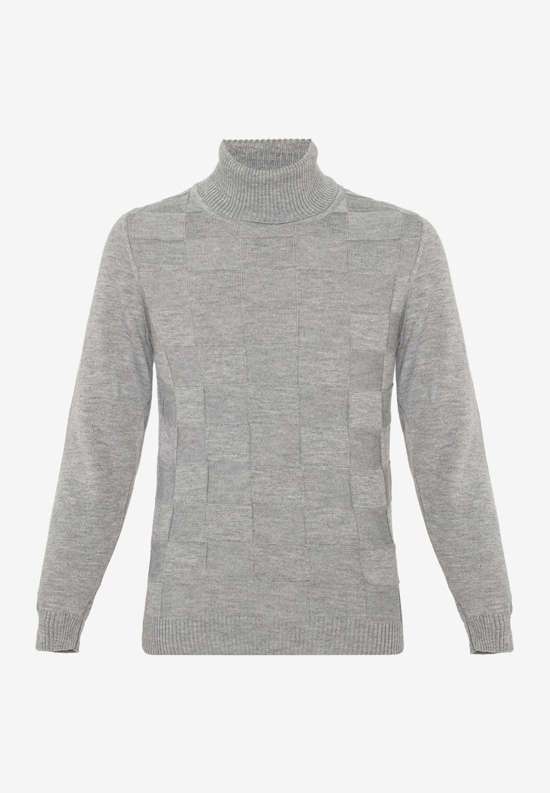 серый меланж