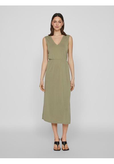 платье макси VIMODALA V-NECK S/L MIDI DRESS - NOOS