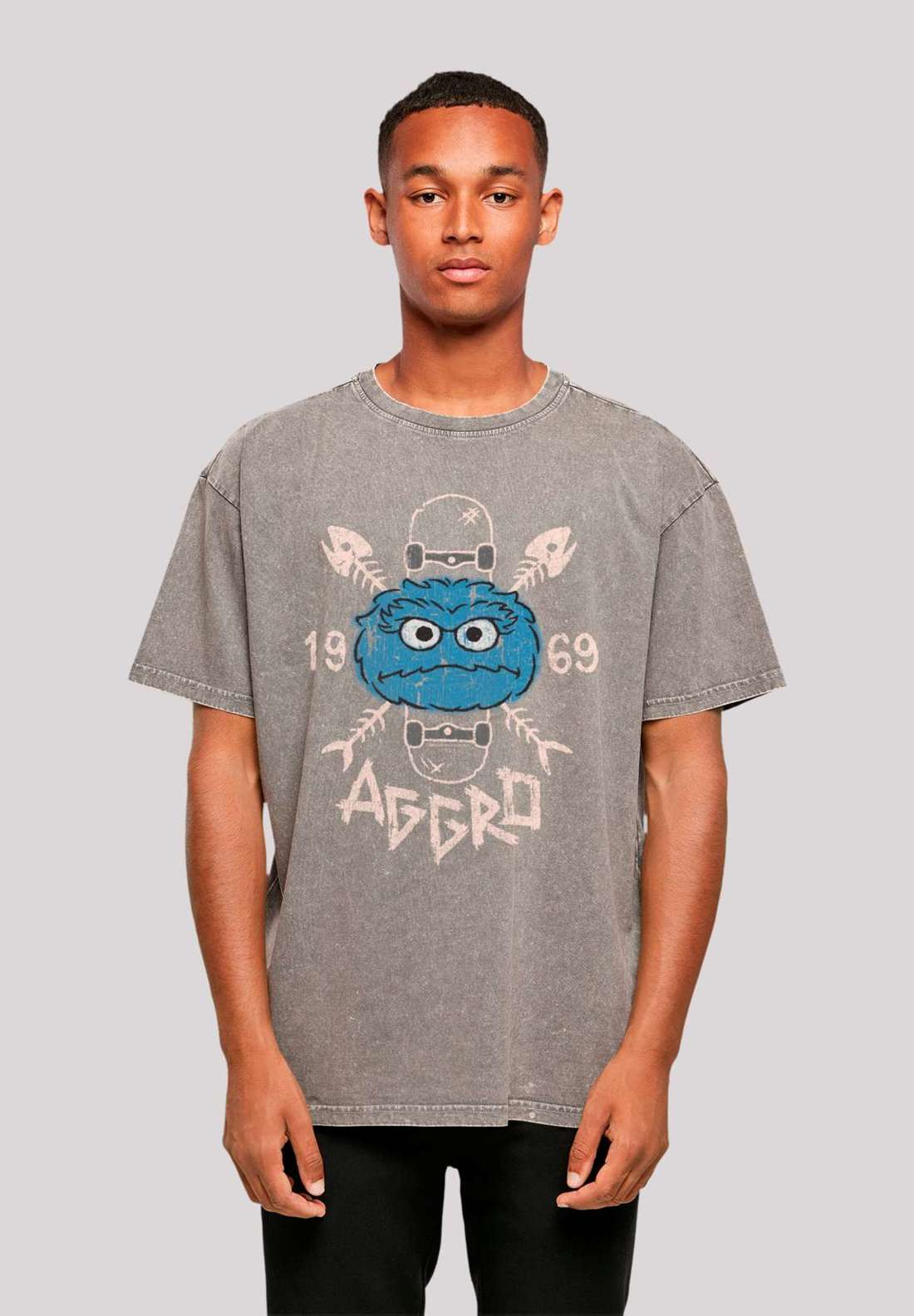футболка Sesamstraße Cookie Aggro Skater