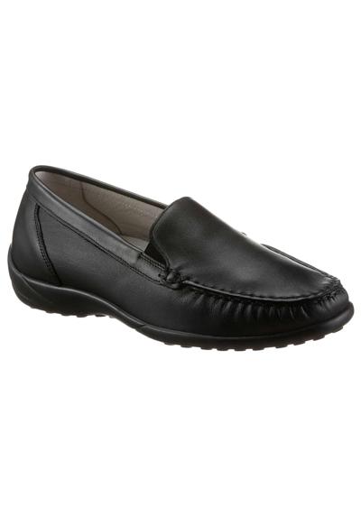 Мокасины, тапочки, удобная обувь с эластичной вставкой, ширина G: широкая.