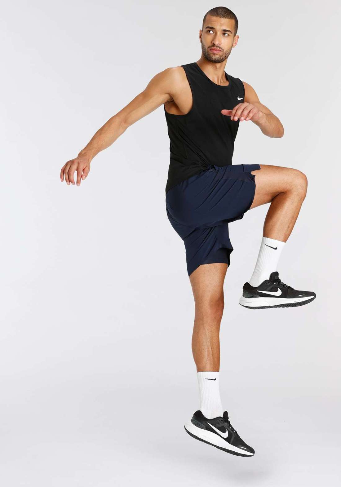 Шорты для бега DRI-FIT CHALLENGER MEN`S ` -IN-1 VERSATILE SHORTS