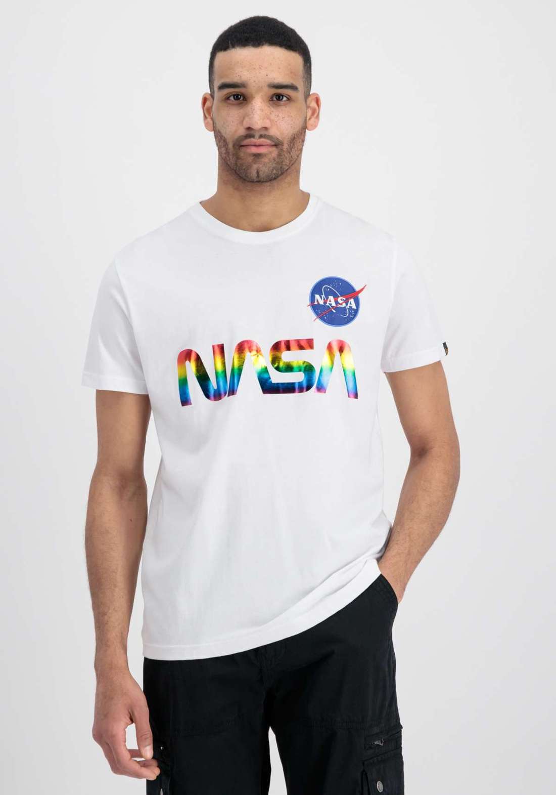 футболка Men - T-Shirts NASA Refl. T Metal