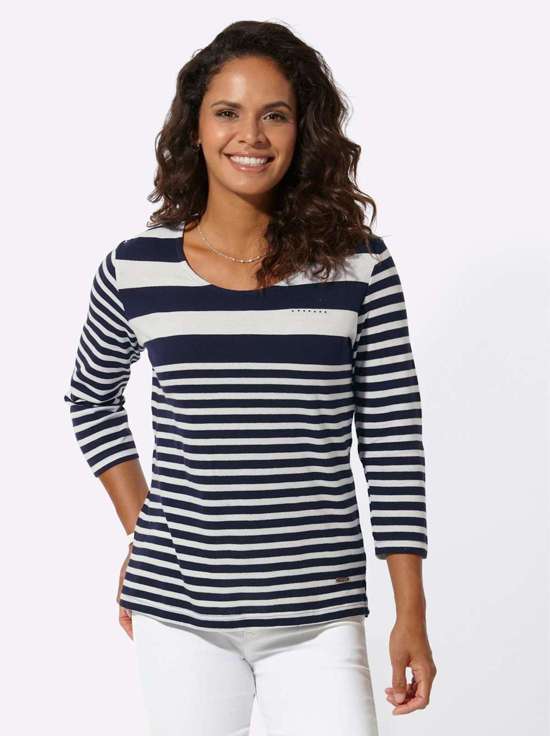 цв.морской волны-белый-полосатый