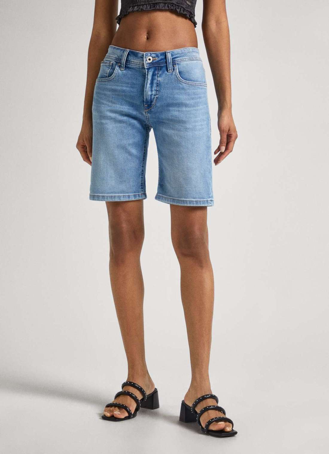 Джинсы узкого кроя Shorts SLIM SHORT MW