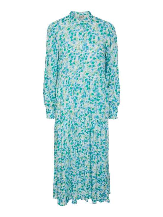 Quiet Green AOP:FUZZY FLOWER