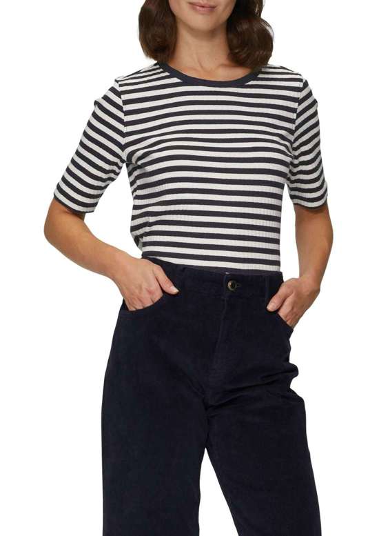 голубой в полоску