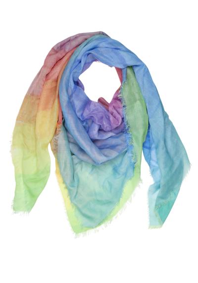 Модный шарф, (1 штука), формата XXL в ярких цветах.