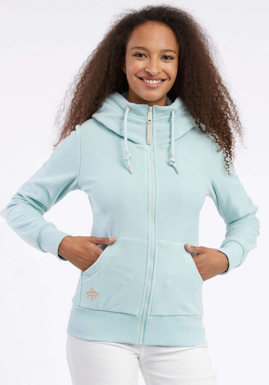 Толстовка с капюшоном и кулиской »NESKA FLEECE ZIP«