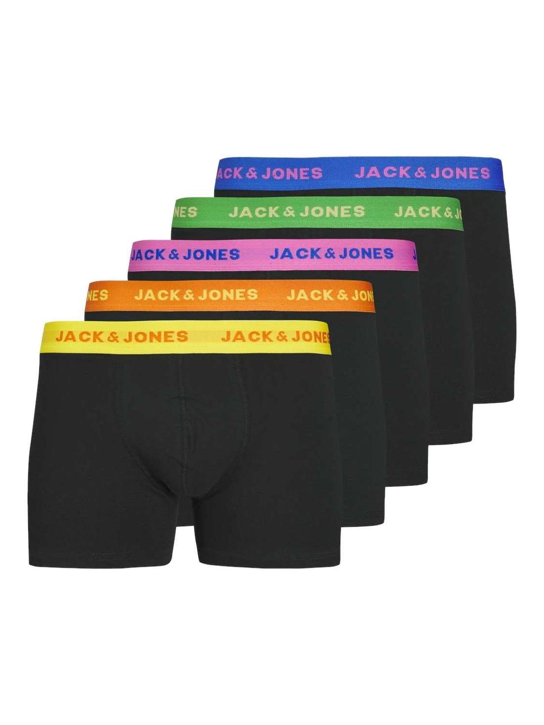Боксеры JACLEO SOLID TRUNKS 5 PACK