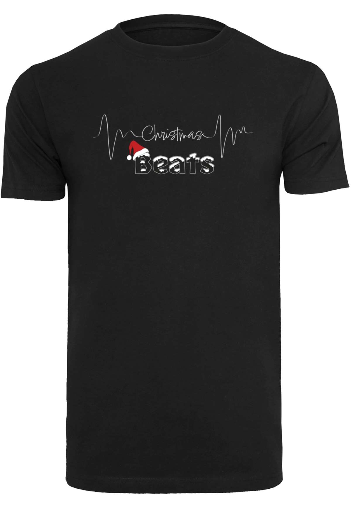 футболка»Herren Christmas beats T-Shirt Round Neck«