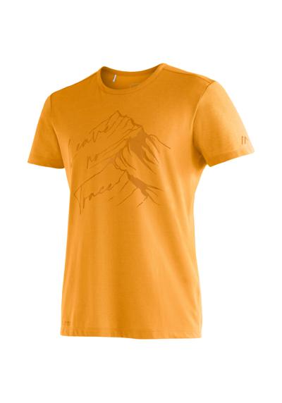 Футболка, мужская рубашка с короткими рукавами с принтом для походов и отдыха