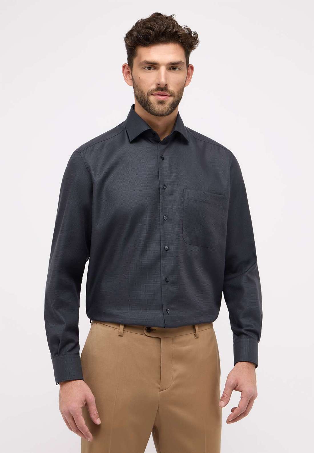 Рубашка с длинным рукавом COMFORT FIT