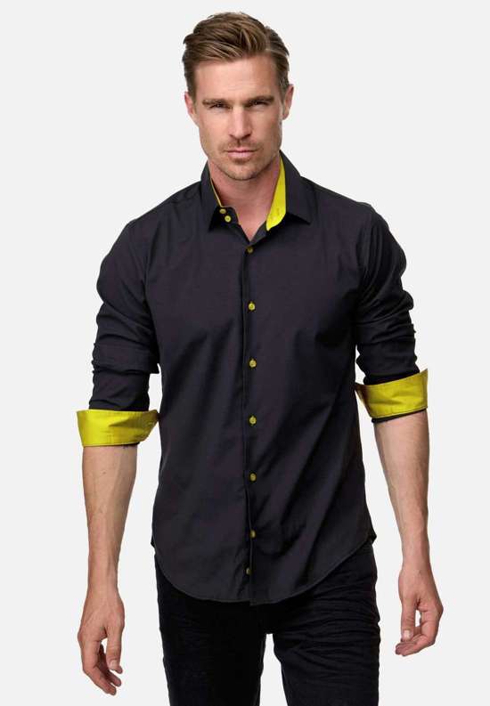 черный-желтый