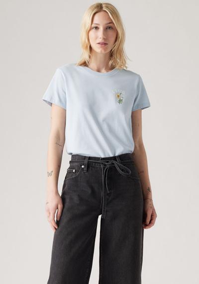 Футболка с цветочным принтом THE PERFECT TEE