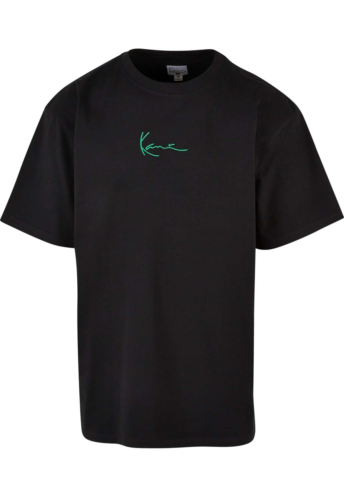 Рубашка с коротким рукавом Herren Small Signature Green Logo Tee black