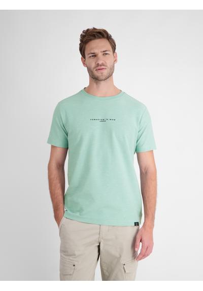 футболка LERROS Lässiges Rundhals-T-Shirt