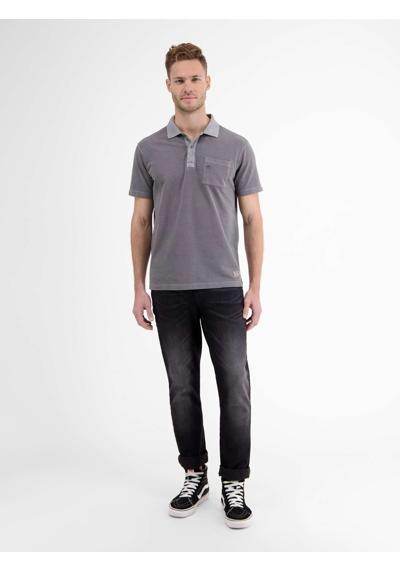 рубашка поло LERROS Poloshirt in Two-Tone-Pique