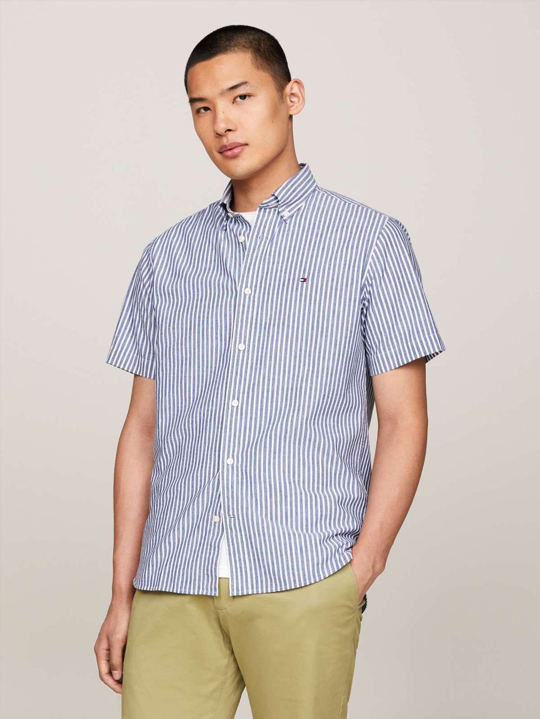 Рубашка с коротким рукавом W-CO/LI CLASSIC STP RF SHIRT