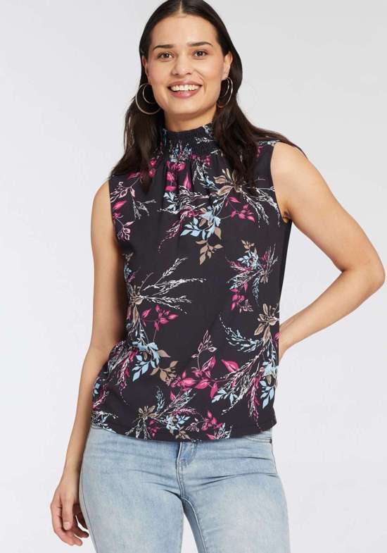 черный -розовый-в цветочек