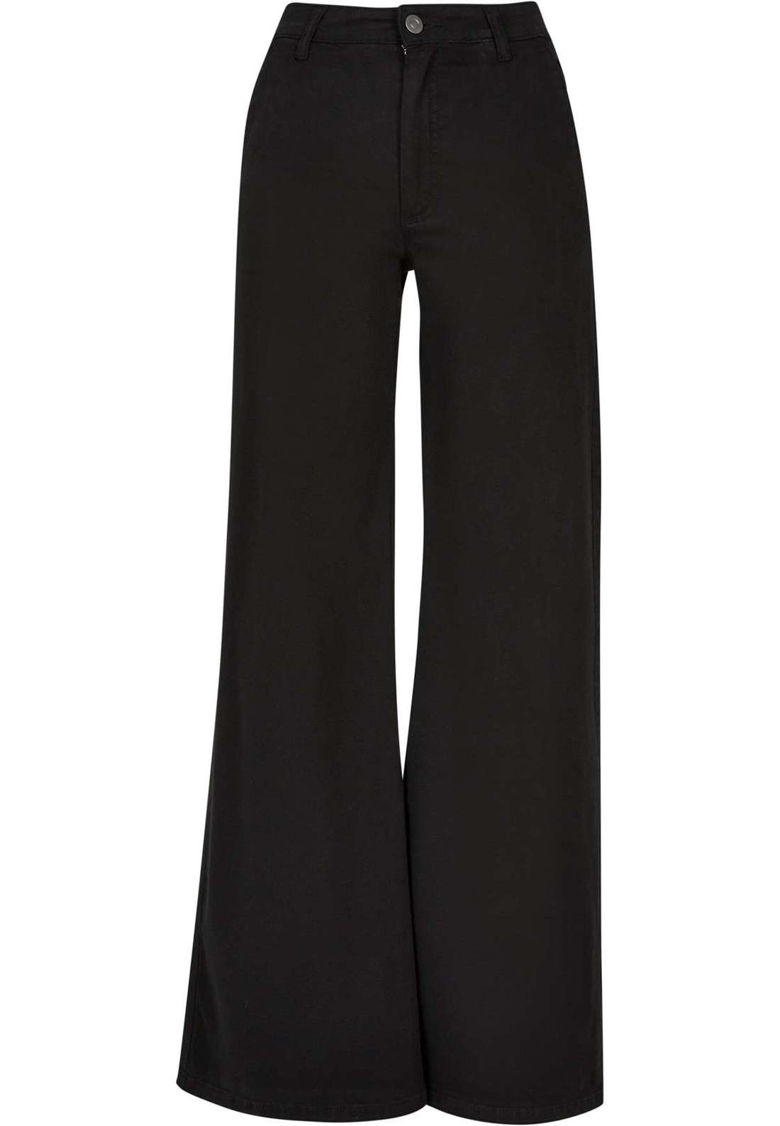 Чинос Urban Classics Damen Ladies High Waist Wide Leg Chino Pants