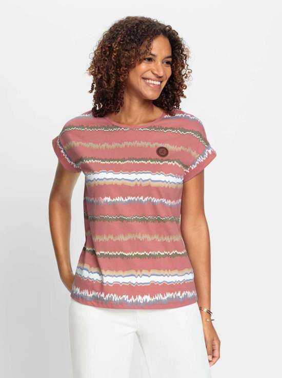 розовое дерево-экрю-с рисунком