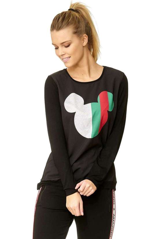 черный -многоцветный