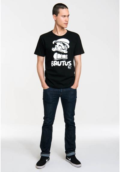 Футболка с принтом Brutus спереди Popeye - Brutus Portrait