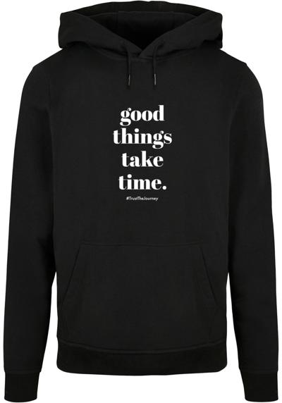 Толстовка с капюшоном Herren Good Things Take Time Basic Hoody