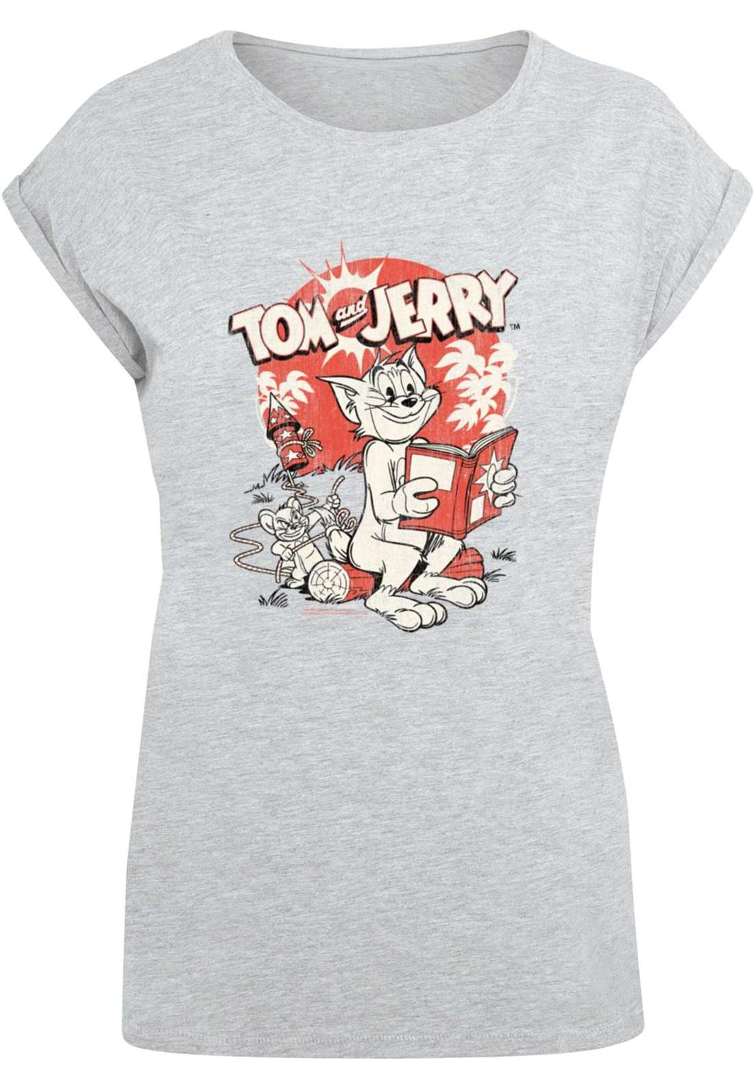 футболка Damen Ladies Tom and Jerry - Rocket Prank T-Shirt
