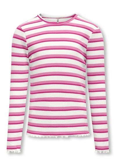 Cloud Dancer Stripes:RASPBERRY ROSE/BEGONIA PINK