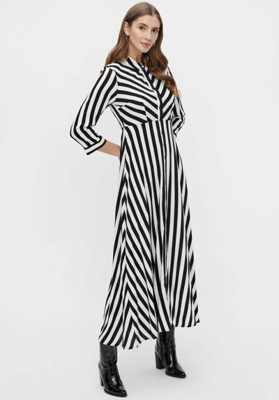 black w. white stripes