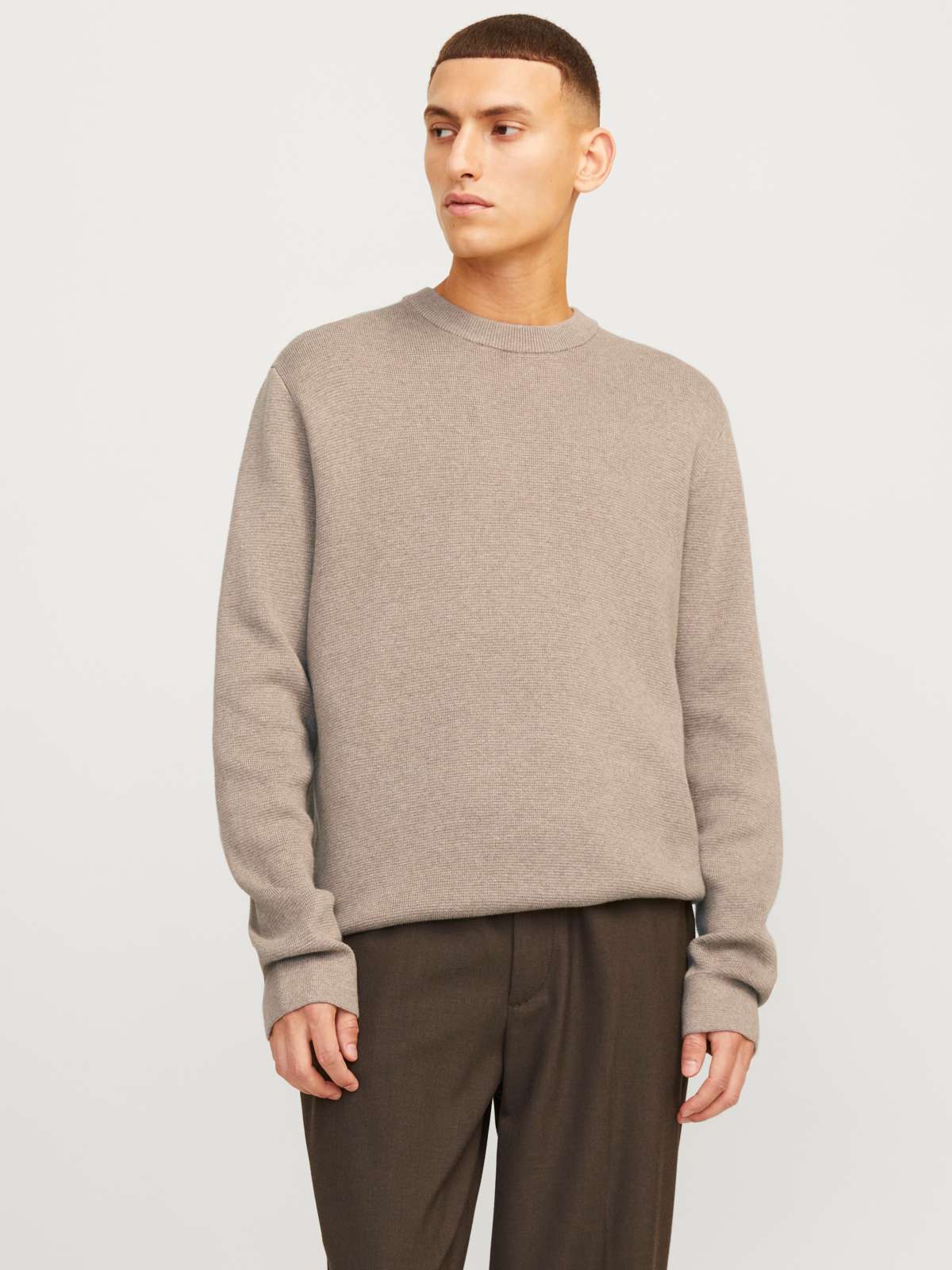 Вязаный свитер»JPRBLAMILANO STITCH KNIT CREW NECK SN«