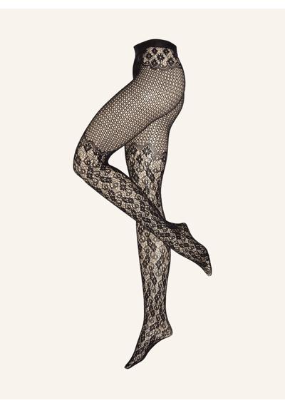 Колготки FLOWER LACE TIGHTS