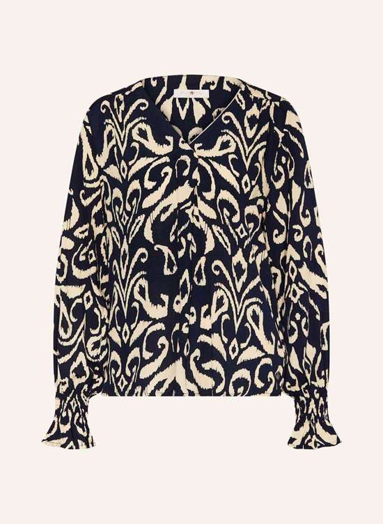 темно-синий/кремовый