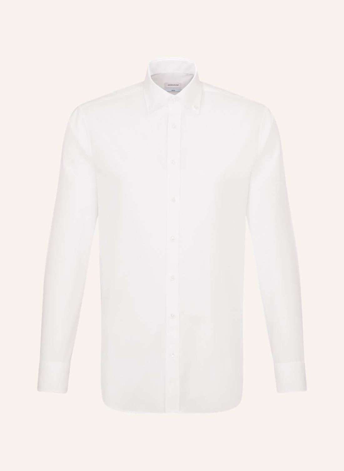 Деловая рубашка приталенного кроя