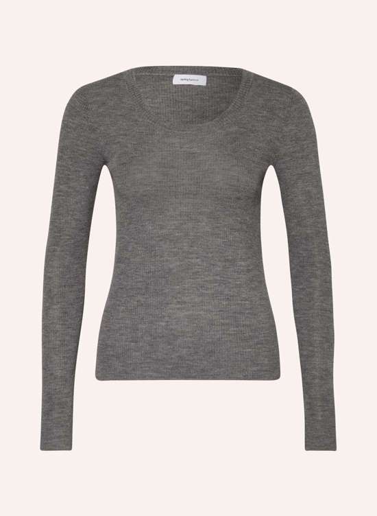 серый меланж