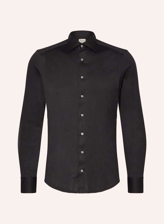 Рубашка из джерси приталенного кроя