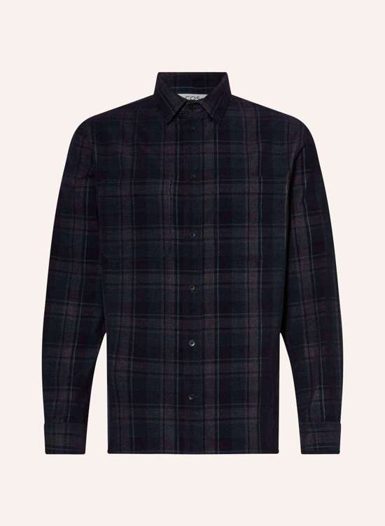 Вельветовая рубашка свободного кроя