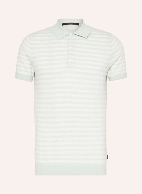 Трикотажная рубашка-поло с кашемиром