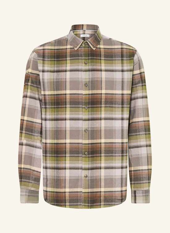 Комфортная посадка фланелевой рубашки ODIN