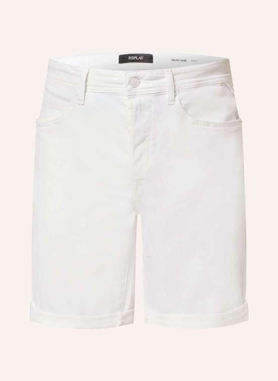 Джинсовые шорты зауженного кроя