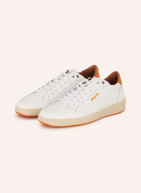 белый/оранжевый